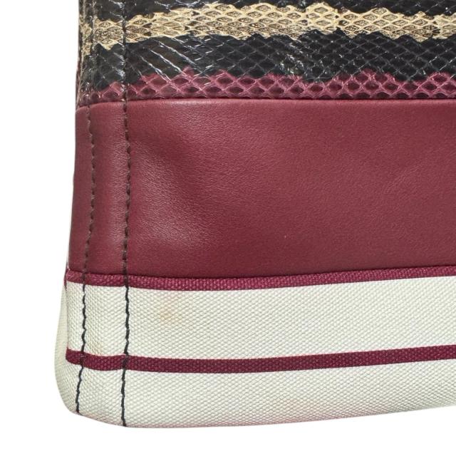 プラダ カナパトートSS ショルダーバッグ キャンバス 1BG439 マルチカラー レディース PRADA 中古 R&Kリサイクルキング_10