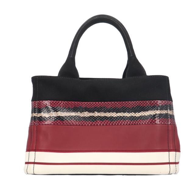 プラダ カナパトートSS ショルダーバッグ キャンバス 1BG439 マルチカラー レディース PRADA 中古 R&Kリサイクルキング_2