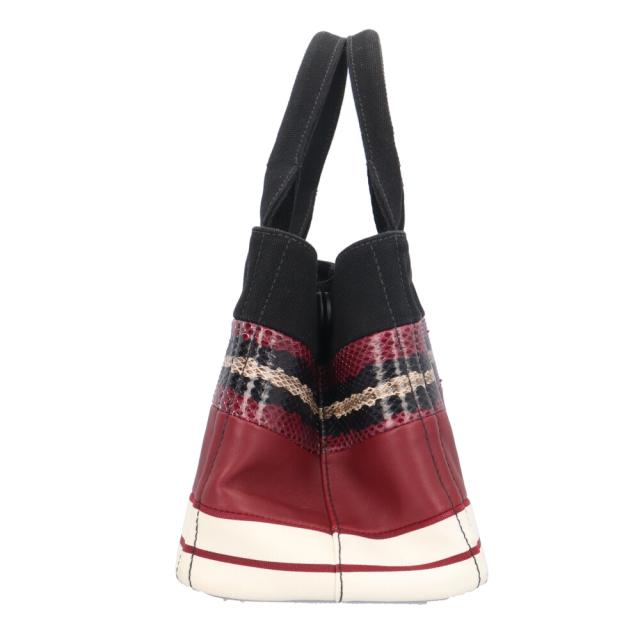 プラダ カナパトートSS ショルダーバッグ キャンバス 1BG439 マルチカラー レディース PRADA 中古 R&Kリサイクルキング_3