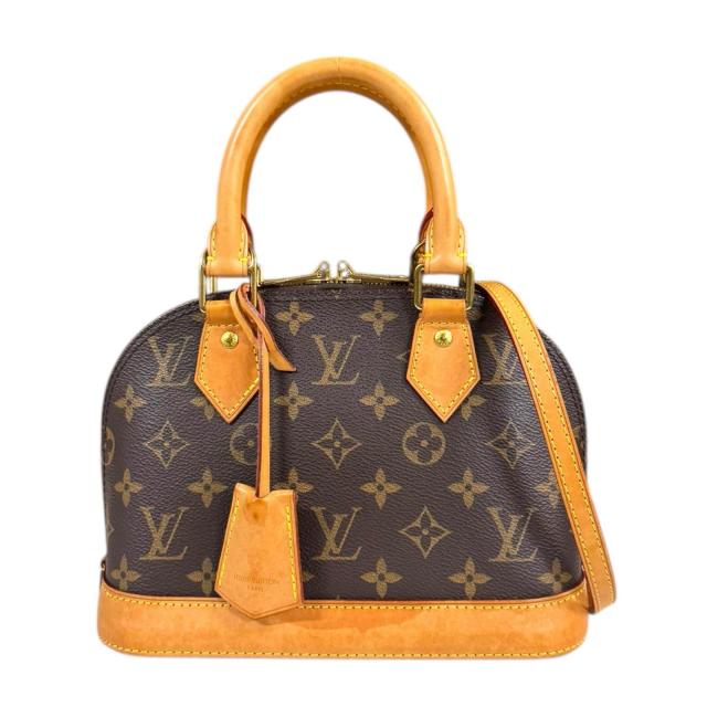 ルイヴィトン アルマBB モノグラム ショルダーバッグ モノグラムキャンバス M53152 ブラウン レディース LOUIS VUITTON  中古 R&Kリサイクルキング