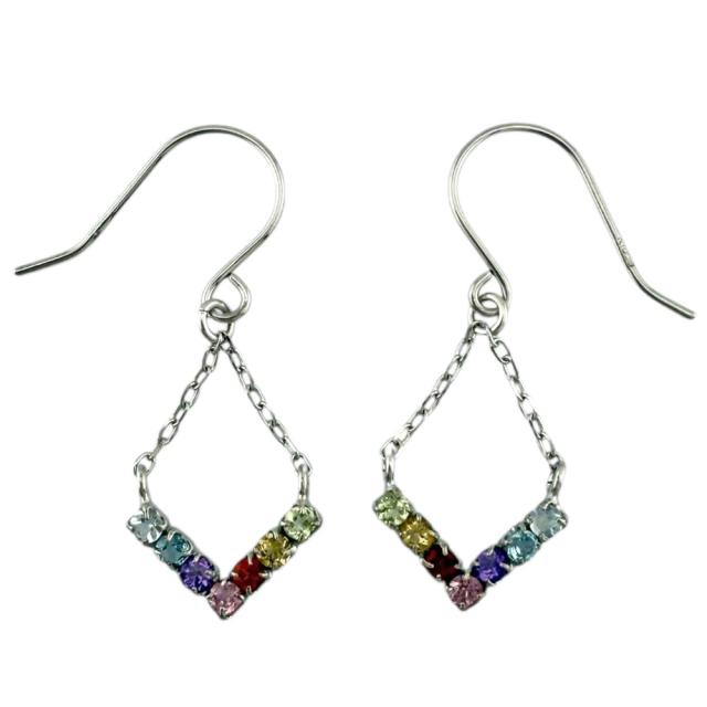 ピアス 10金 K10白いことゴールド レディース   新品 R&K再利用第一人者