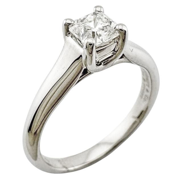 ティファニー ルシダ リング 指輪 6.5号 Pt950プラチナ ダイヤモンド レディース TIFFANY&amp;Co.  中古 R&amp;Kリサイクルキング