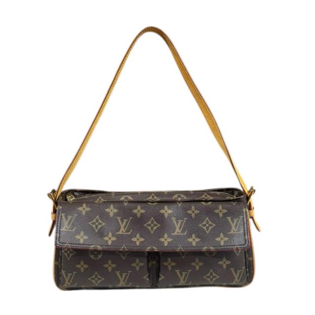 ルイヴィトン ヴィバシテMM モノグラム ショルダーバッグ モノグラムキャンバス M51164 ブラウン レディース LOUIS VUITTON  中古 R&Kリサイクルキング
