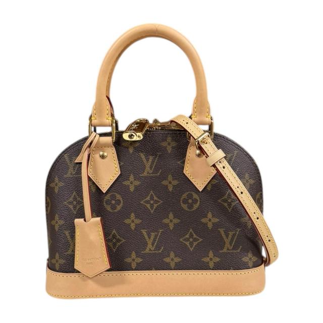 ルイヴィトン アルマBB モノグラム ショルダーバッグ モノグラムキャンバス M46990 ブラウン レディース LOUIS VUITTON  中古 R&Kリサイクルキング