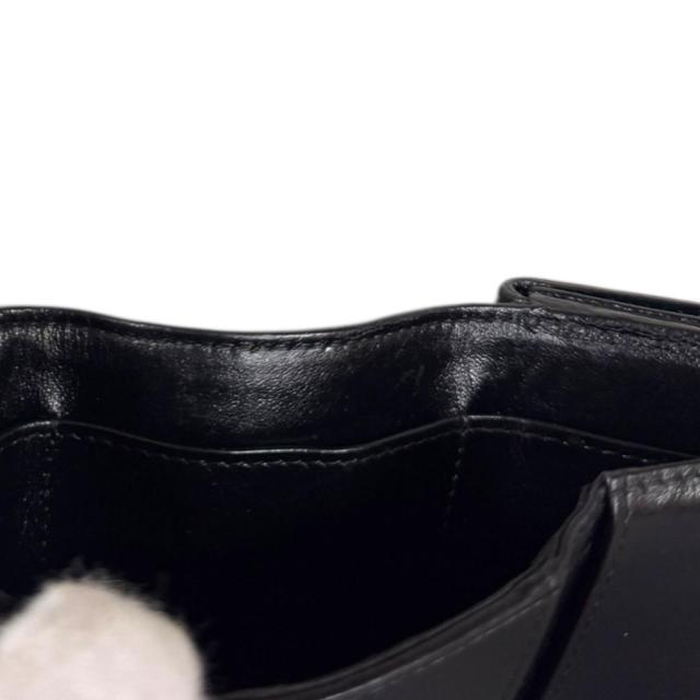 シャネル スモールフラップウォレット カメリア 三つ折り財布 レザー レディース CHANEL 中古 R&Kリサイクルキング_8