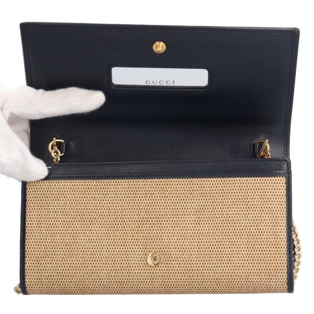 グッチ ホースビット1955 ショルダーバッグ レザー 621888 ベージュ レディース GUCCI 中古 R&Kリサイクルキング_7