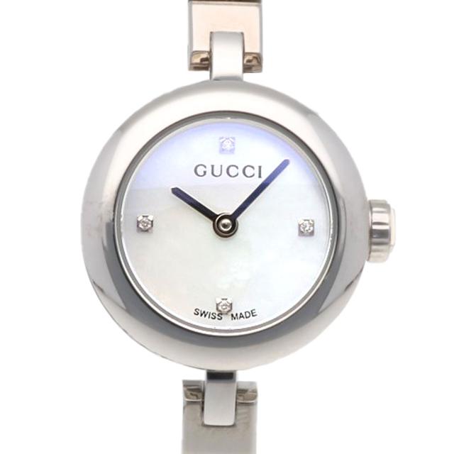 グッチ ディアマンティッシマ 腕時計 時計 ステンレススチール 141.5 クオーツ レディース 1年保証 GUCCI 中古 R&Kリサイクルキング