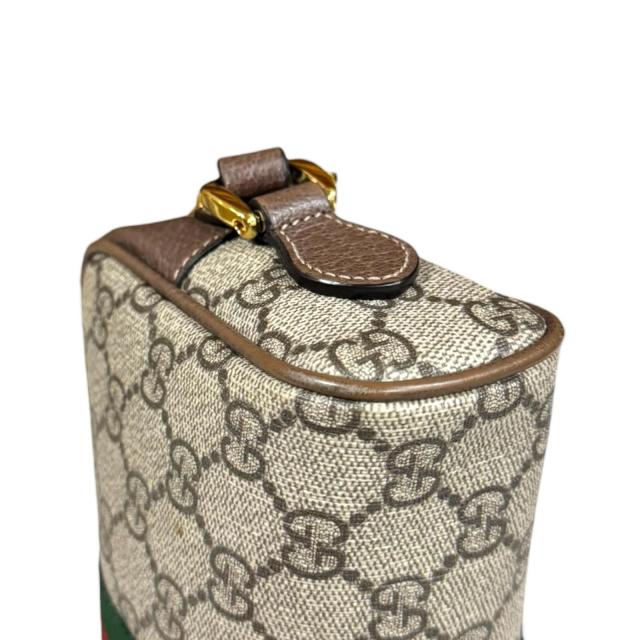 グッチ ミニバッグ オフィディア ショルダーバッグ GGスプリームキャンバス 517350 ベージュ レディース GUCCI 中古 R&Kリサイクルキング_13