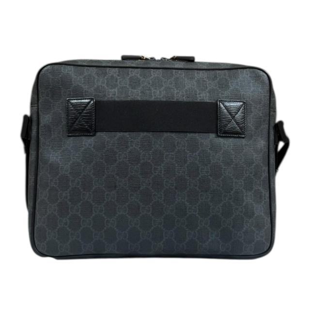 グッチ メッセンジャーバッグ GGスプリーム ショルダーバッグ GGスプリームキャンバス 169933 ブラック ユニセックス GUCCI  中古 R&Kリサイクルキング