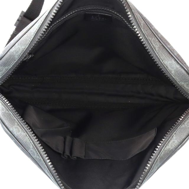 グッチ メッセンジャーバッグ GGスプリーム ショルダーバッグ GGスプリームキャンバス 169933 ブラック ユニセックス GUCCI  中古 R&Kリサイクルキング