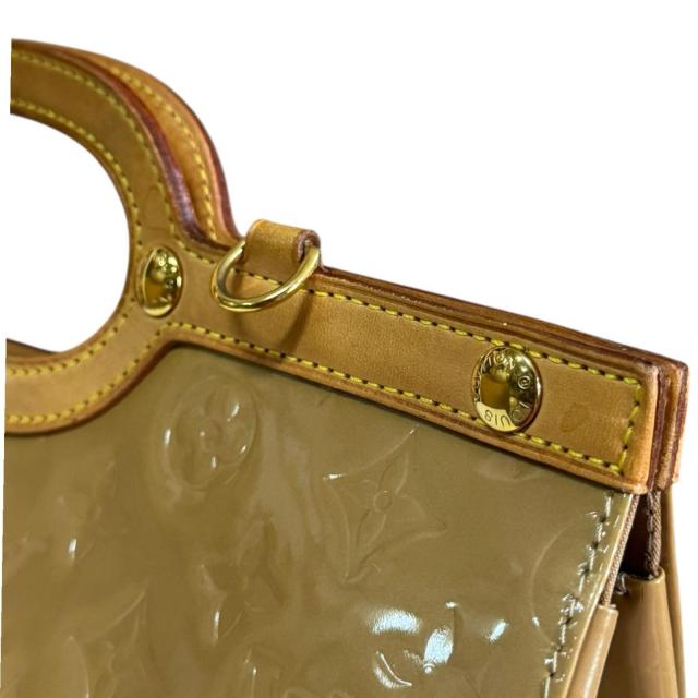 ルイヴィトン ロクスバリードライブ ヴェルニ ショルダーバッグ モノグラムヴェルニ M91372 ベージュ レディース LOUIS VUITTON 中古 R&Kリサイクルキング_7