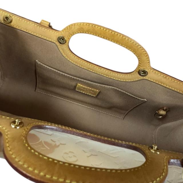 ルイヴィトン ロクスバリードライブ ヴェルニ ショルダーバッグ モノグラムヴェルニ M91372 ベージュ レディース LOUIS VUITTON 中古 R&Kリサイクルキング_9
