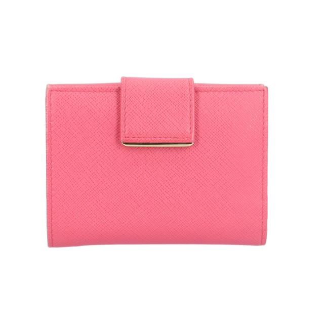 プラダ サフィアーノ 二つ折り財布 レザー 1MH523 レディース PRADA 中古 R&Kリサイクルキング_1