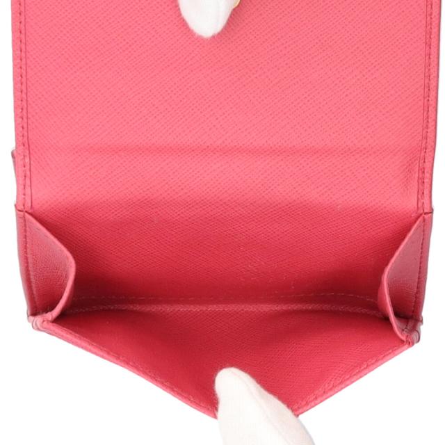 プラダ サフィアーノ 二つ折り財布 レザー 1MH523 レディース PRADA 中古 R&Kリサイクルキング_7