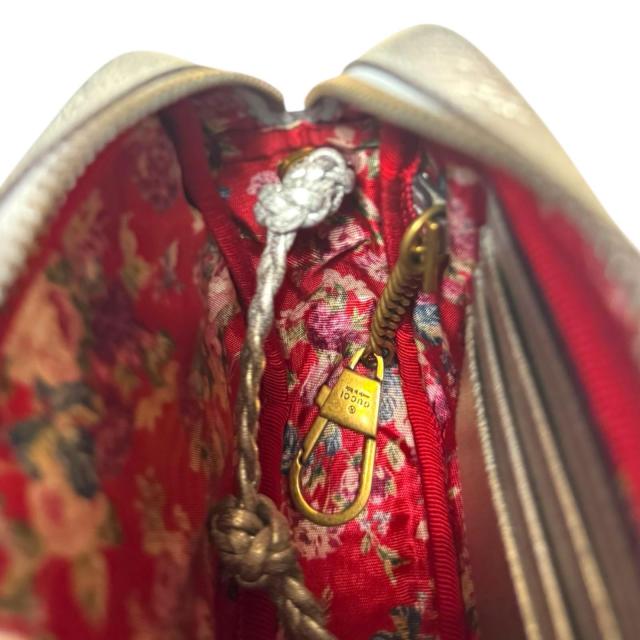 グッチ キルティング ミニショルダーバッグ GG マーモント ショルダーバッグ 536441 シルバー レディース GUCCI 中古 R&Kリサイクルキング_7