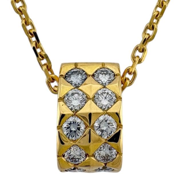 ブシュロン ディアマン ネックレス 18金 K18イエローゴールド ダイヤモンド レディース Boucheron  中古 R&Kリサイクルキング