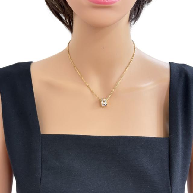 ブシュロン ディアマン ネックレス 18金 K18イエローゴールド ダイヤモンド レディース Boucheron  中古 R&Kリサイクルキング