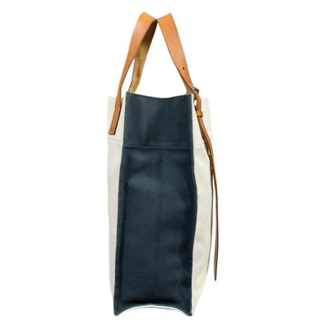 エルメス ショッピング トート エトリヴィエール ショルダーバッグ キャンバス ホワイト ユニセックス HERMES 中古 R&Kリサイクルキング_4