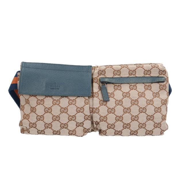 グッチ GGキャンバス ウエストバッグ GGキャンバス 28566 ベージュ ユニセックス GUCCI 中古 R&Kリサイクルキング