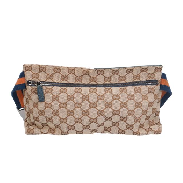 グッチ GGキャンバス ウエストバッグ GGキャンバス 28566 ベージュ ユニセックス GUCCI 中古 R&Kリサイクルキング