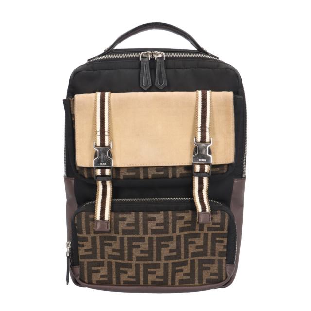 フェンディ ズッカ リュック・デイパック ナイロン 7VZ047 メンズ FENDI 中古 R&Kリサイクルキング