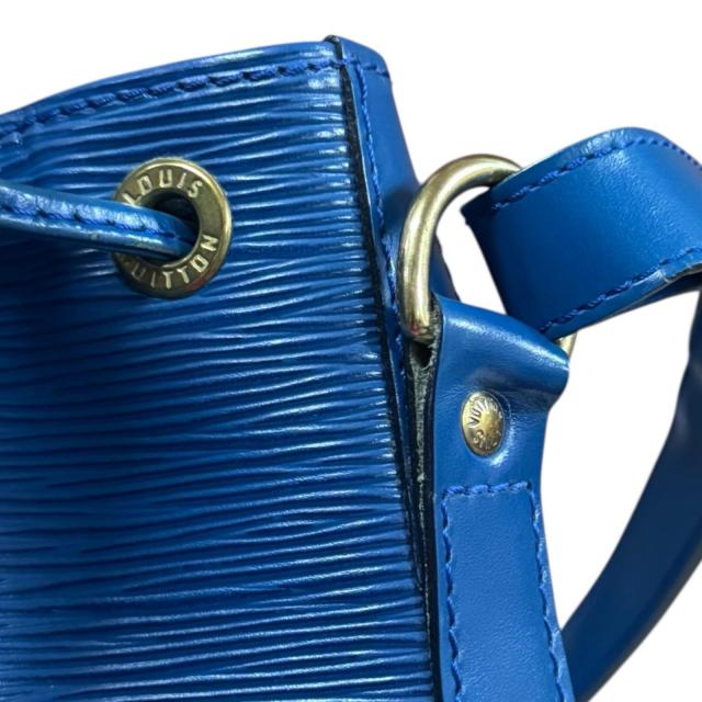 ルイヴィトン ノエ エピ ショルダーバッグ エピレザー M44005 ブルー レディース LOUIS VUITTON 中古 R&Kリサイクルキング