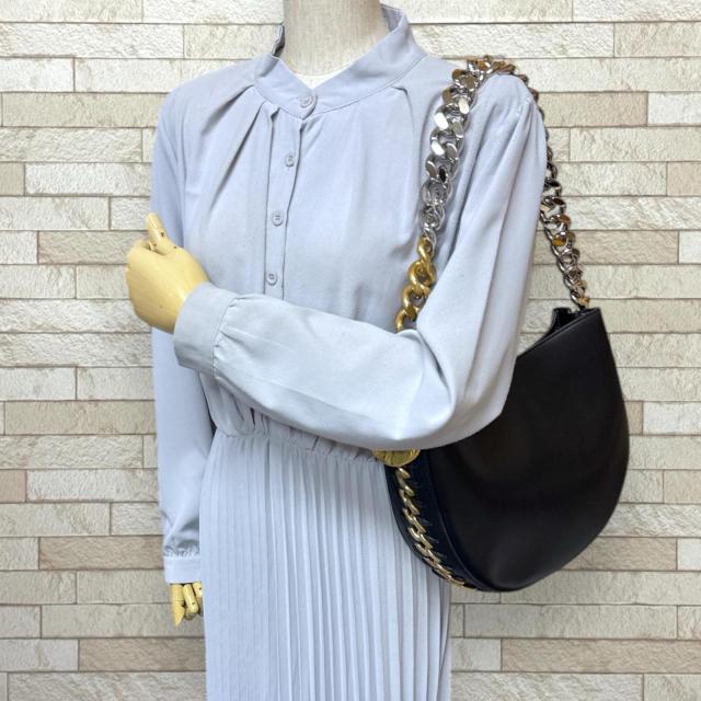 ステラマッカートニー ショルダーバッグ ポリエステル 700236 W8839 ブラック レディース Stella McCartney 中古 R&Kリサイクルキング_1