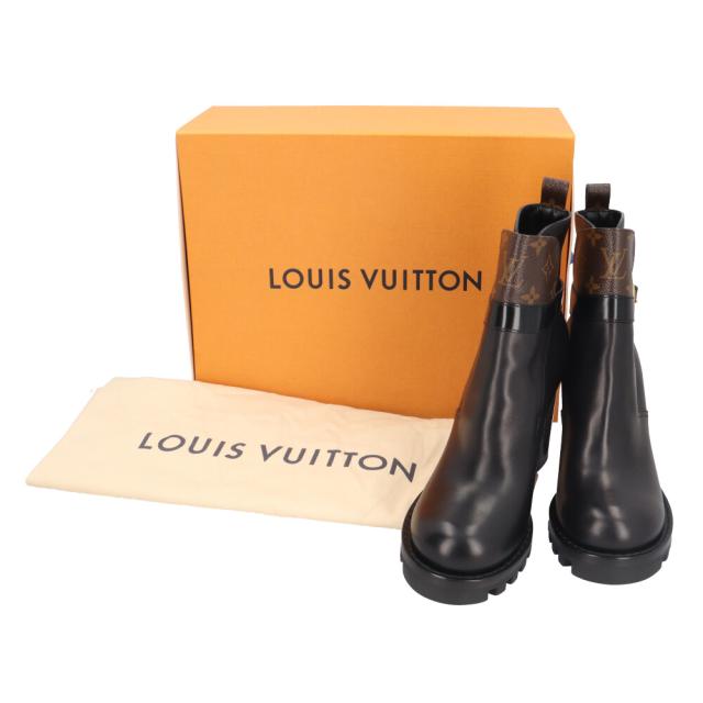 ルイヴィトン スタートレイルライン ブーツ モノグラムキャンバス レディース LOUIS VUITTON 中古 R&Kリサイクルキング