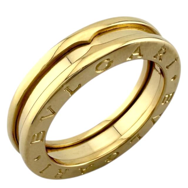 ブルガリ B-zero.1 ビーゼロワン 1バンド リング 指輪 12号 18金 K18イエローゴールド レディース BVLGARI  中古 R&amp;Kリサイクルキング