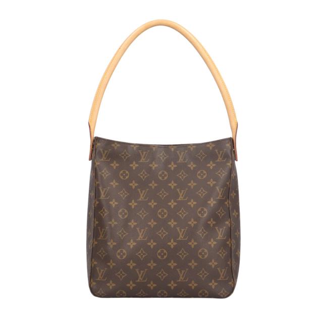 ルイヴィトン ルーピングGM モノグラム ショルダーバッグ モノグラムキャンバス M51145 ブラウン レディース LOUIS VUITTON  中古 R&Kリサイクルキング