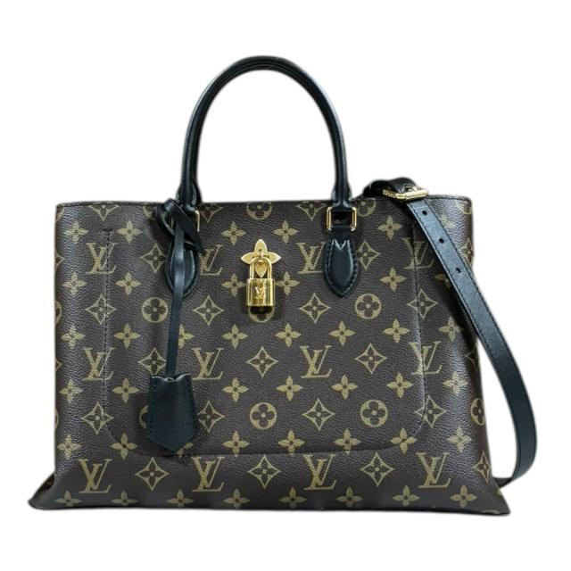 ルイヴィトン フラワートート モノグラム ショルダーバッグ モノグラムキャンバス M43550 ブラウン レディース LOUIS VUITTON  中古 R&Kリサイクルキング