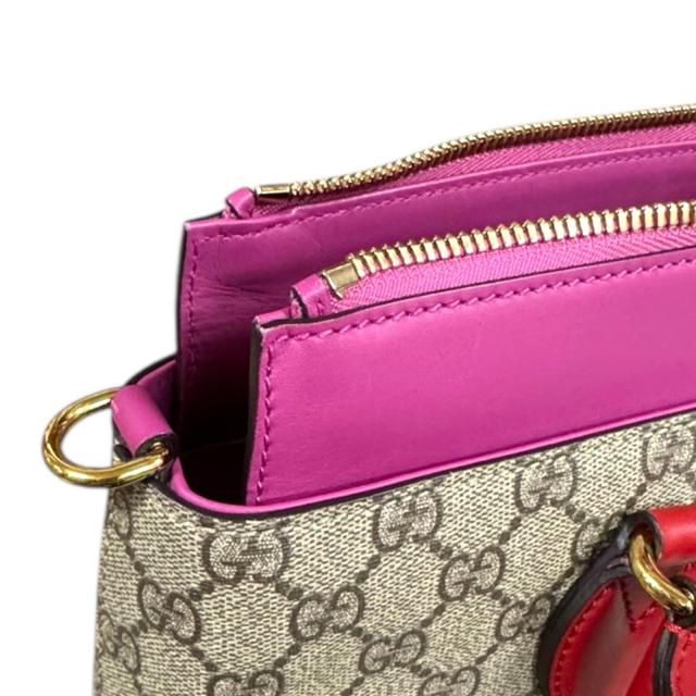 グッチ ＧＧスプリーム ショルダーバッグ GGスプリームキャンバス 409534 ベージュ レディース GUCCI 中古 R&Kリサイクルキング_10