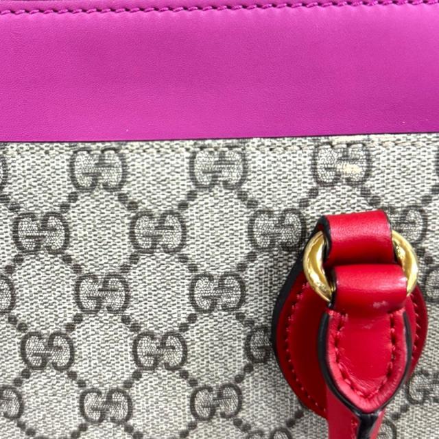 グッチ ＧＧスプリーム ショルダーバッグ GGスプリームキャンバス 409534 ベージュ レディース GUCCI 中古 R&Kリサイクルキング_11
