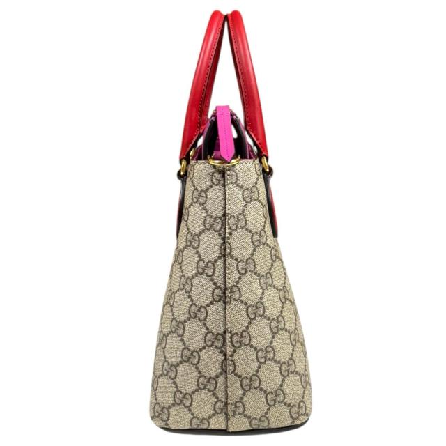 グッチ ＧＧスプリーム ショルダーバッグ GGスプリームキャンバス 409534 ベージュ レディース GUCCI 中古 R&Kリサイクルキング_3