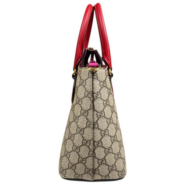 グッチ ＧＧスプリーム ショルダーバッグ GGスプリームキャンバス 409534 ベージュ レディース GUCCI 中古 R&Kリサイクルキング_4