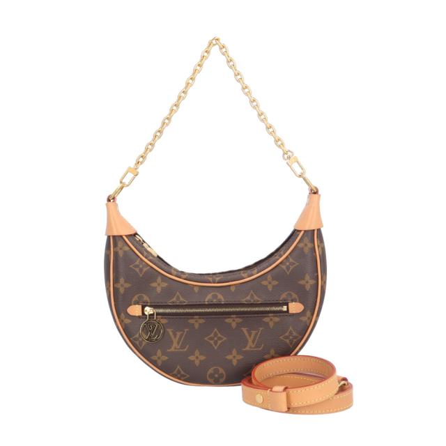 ルイヴィトン ループ モノグラム ショルダーバッグ モノグラムキャンバス M81098 ブラウン レディース LOUIS VUITTON  中古 R&amp;Kリサイクルキング
