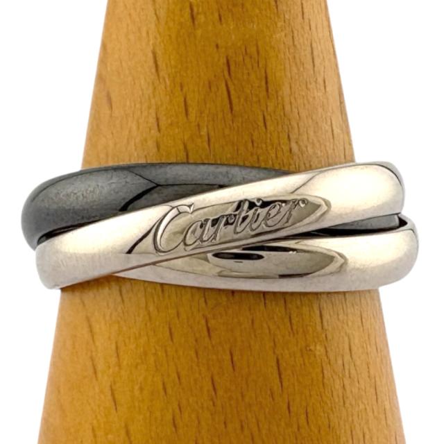 カルティエ クラシックトリニティ リング 指輪 23号 18金 K18ホワイトゴールド ユニセックス CARTIER  中古 R&amp;Kリサイクルキング