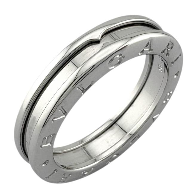 ブルガリ B-zero.1 ビーゼロワン 1バンド リング 指輪 17.5号 18金 K18ホワイトゴールド ユニセックス BVLGARI  中古 R&amp;Kリサイクルキング