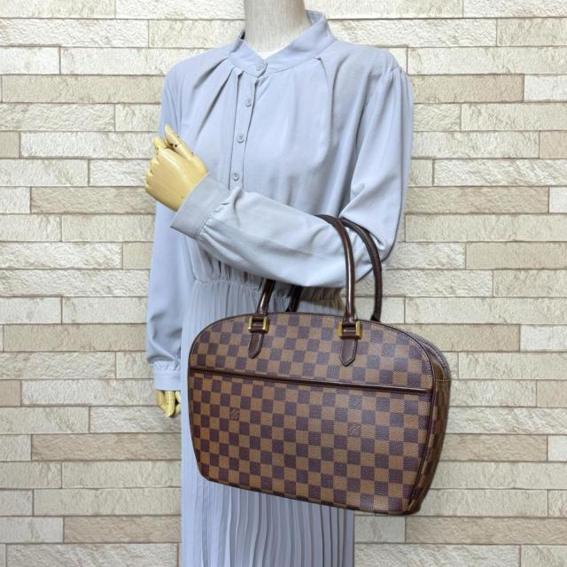 ルイヴィトン サリア オリゾンタル ダミエ ハンドバッグ ダミエキャンバス N51282 ブラウン レディース LOUIS VUITTON 中古 R&Kリサイクルキング_1