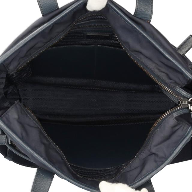 プラダ ショルダーバッグ ナイロン 2VG033 ネイビー メンズ PRADA 中古 R&Kリサイクルキング_5