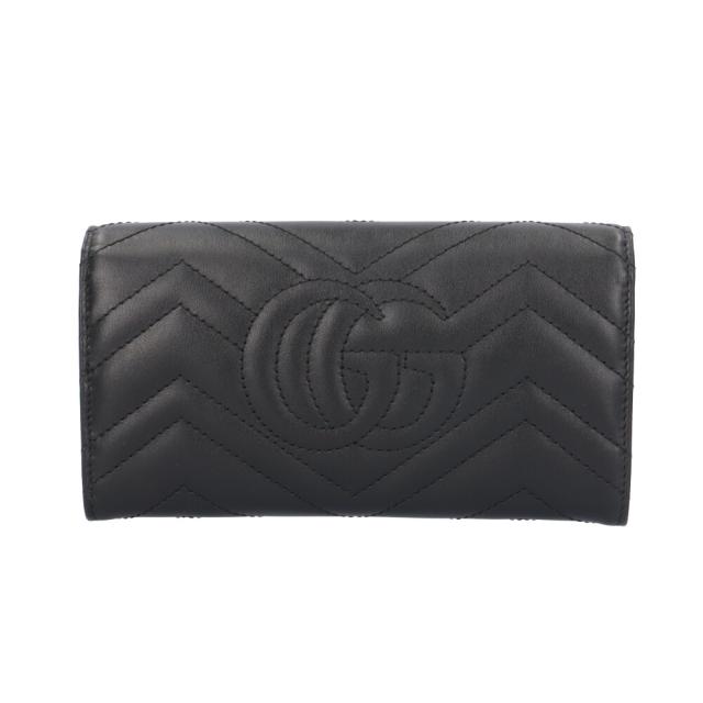 グッチ コンチネンタルウォレット GGマーモント 長財布 レザー 443436 レディース GUCCI 中古 R&Kリサイクルキング_1