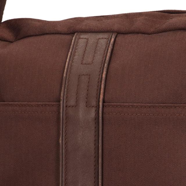 エルメス バンドリエールMM アカプルコ ショルダーバッグ トワルシェブロン ブラウン レディース HERMES 中古 R&Kリサイクルキング_8