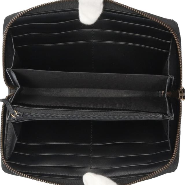 グッチ ジップアラウンドウォレット GGマーモント 長財布 レザー 443123 レディース GUCCI 中古 R&Kリサイクルキング_4