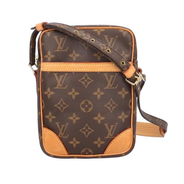 ルイヴィトン ダヌーブ モノグラム ショルダーバッグ モノグラムキャンバス M45266 ブラウン レディース LOUIS VUITTON 中古 R&Kリサイクルキング 60,500円