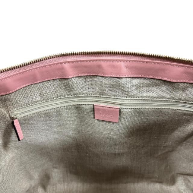 グッチ マイクログッチシマ ショルダーバッグ レザー 449655 ピンク レディース GUCCI 中古 R&Kリサイクルキング_8