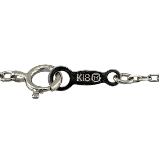 ミキモト ネックレス 18金 K18ホワイトゴールド ダイヤモンド レディース MIKIMOTO  中古 R&amp;Kリサイクルキング_5