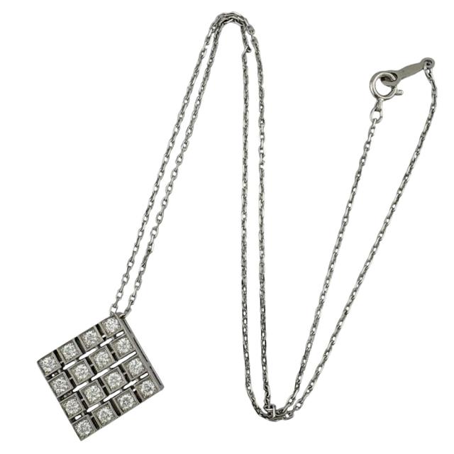 ミキモト ネックレス 18金 K18ホワイトゴールド ダイヤモンド レディース MIKIMOTO  中古 R&amp;Kリサイクルキング_6
