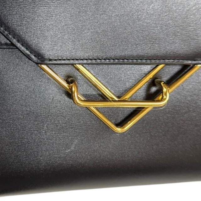 ボッテガヴェネタ ザ クリップ ショルダーバッグ ショルダーバッグ レザー 652391 ブラック レディース BOTTEGAVENETA 中古 R&Kリサイクルキング_11