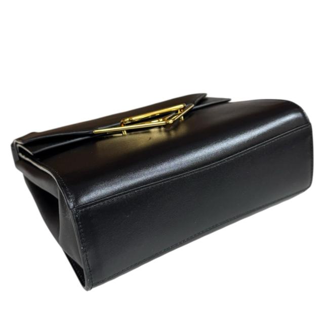 ボッテガヴェネタ ザ クリップ ショルダーバッグ ショルダーバッグ レザー 652391 ブラック レディース BOTTEGAVENETA 中古 R&Kリサイクルキング_5