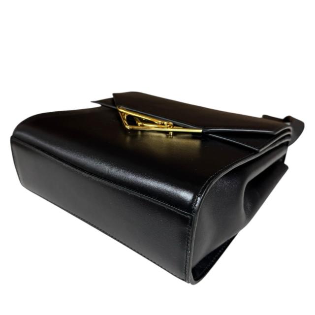 ボッテガヴェネタ ザ クリップ ショルダーバッグ ショルダーバッグ レザー 652391 ブラック レディース BOTTEGAVENETA 中古 R&Kリサイクルキング_6